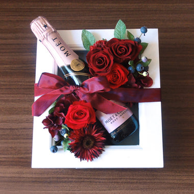 モエ　還暦祝い　ハーフボトル