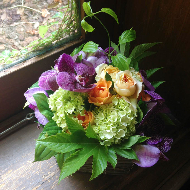 誕プレ　送別　花　フラワーアレンジメント